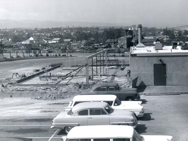 Harbor City Hospital under construction, 1959.