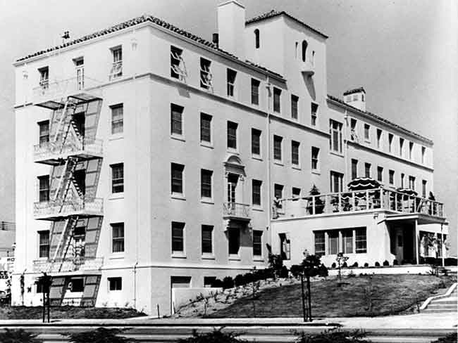The Permanente Foundation Hospital in Oakland after 1942 rebuild